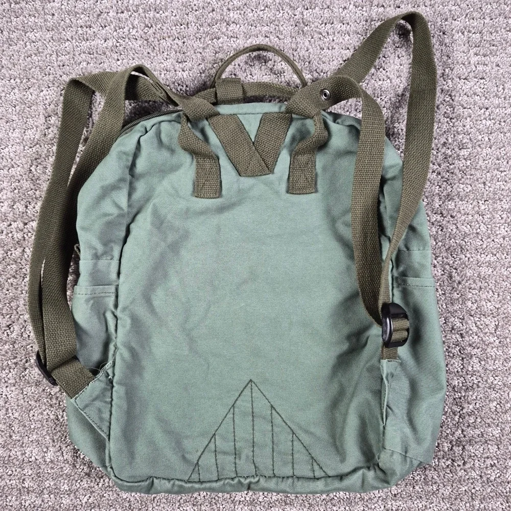 Doughnut Backpack Sage Green Canvas Outdoor Adventure Utility Gorpcore Mini